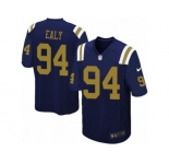 Men Nike New York Jets #94 Kony Ealy Limited Navy Blue Alternate NFL Jersey