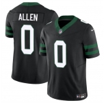 Men's New York Jets #0 Braelon Allen Black 2023 F.U.S.E Vapor Untouchable Limited Stitched Jersey