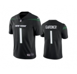 Men's New York Jets #1 Ahmad Gardner 2022 Black Vapor Untouchable Limited Stitched Jersey