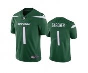 Men's New York Jets #1 Ahmad Gardner 2022 Green Vapor Untouchable Limited Stitched Jersey