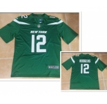 Men's New York Jets #12 Aaron Rodgers Green 2023 Vapor Untouchable Stitched Nike Limited Jersey