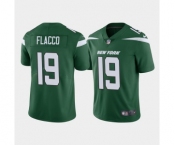 Men's New York Jets #19 Joe Flacco Green Vapor Limited Stitched Jersey