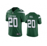 Men's New York Jets #20 Breece Hall 2022 Green Vapor Untouchable Limited Stitched Jersey