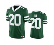 Men's New York Jets #20 Breece Hall Green 2024 F.U.S.E. Vapor Limited Football Stitched Jersey