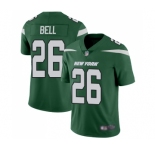 Men's New York Jets #26 Le'Veon Bell Green Team Color Vapor Untouchable Limited Player Football Jersey