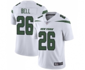 Men's New York Jets #26 Le'Veon Bell White Vapor Untouchable Limited Player Football Jersey