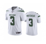 Men's New York Jets #3 Jordan Whitehead White Vapor Untouchable Limited Stitched Jersey