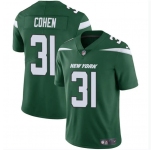 Men's New York Jets #31 Tarik Cohen Green Vapor Untouchable Limited Football Stitched Jersey