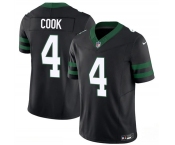 Men's New York Jets #4 Brady Cook Black 2025 F.U.S.E. Vapor Untouchable Limited Football Stitched Jersey