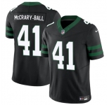 Men's New York Jets #41 Marcelino McCrary-Ball Black 2025 F.U.S.E. Vapor Untouchable Limited Football Stitched Jersey