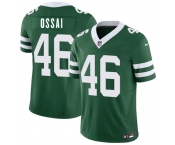Men's New York Jets #46 Joseph Ossai Green 2026 F.U.S.E. Vapor Untouchable Limited Football Stitched Jersey