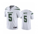 Men's New York Jets #5 Mike White White Vapor Untouchable Limited Stitched Jersey
