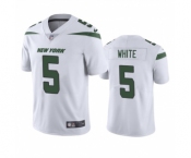 Men's New York Jets #5 Mike White White Vapor Untouchable Limited Stitched Jersey