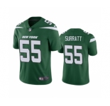 Men's New York Jets #55 Chazz Surratt Green Vapor Untouchable Limited Stitched Jersey