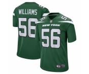 Men's New York Jets #56 Quincy Williams Nike Gotham Green Limited Jersey
