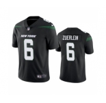 Men's New York Jets #6 Greg Zuerlein Black Vapor Untouchable Limited Stitched Jersey