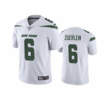 Men's New York Jets #6 Greg Zuerlein White Vapor Untouchable Limited Stitched Jersey