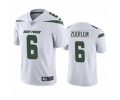 Men's New York Jets #6 Greg Zuerlein White Vapor Untouchable Limited Stitched Jersey