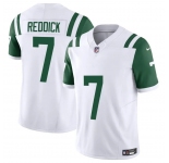 Men's New York Jets #7 Haason Reddick White 2024 Classic Alternate Vapor F.U.S.E. Limited Football Stitched Jersey