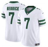 Men's New York Jets #7 Haason Reddick White 2024 F.U.S.E. Vapor Limited Football Stitched Jersey