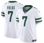 Men's New York Jets #7 Justin Fields White 2025 F.U.S.E. Vapor Untouchable Limited Football Stitched Jersey