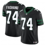 Men's New York Jets #74 Olu Fashanu Black 2024 F.U.S.E Vapor Untouchable Limited Stitched Jersey