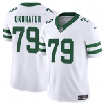 Men's New York Jets #79 Chukwuma Okorafor White 2025 F.U.S.E. Vapor Untouchable Limited Football Stitched Jersey
