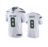 Men's New York Jets #8 Aaron Rodgers White Vapor Untouchable Limited Stitched Jersey
