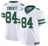 Men's New York Jets #84 Stone Smartt White 2025 F.U.S.E. Vapor Untouchable Limited Football Stitched Jersey