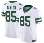 Men's New York Jets #85 Mason Taylor White 2025 Draft F.U.S.E. Vapor Untouchable Limited Football Stitched Jersey