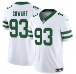 Men's New York Jets #93 Byron Cowart White 2025 F.U.S.E. Vapor Untouchable Limited Football Stitched Jersey