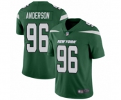 Men's New York Jets #96 Henry Anderson Green Team Color Vapor Untouchable Limited Player Football Jersey