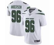 Men's New York Jets #96 Henry Anderson White Vapor Untouchable Limited Player Football Jersey