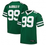 Men's New York Jets #99 Will McDonald IV Green Throwback Limited Football Stitched Jersey