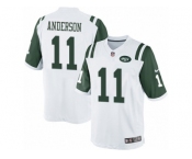 Men's Nike New York Jets #11 Robby Anderson Limited White NFL Jersey