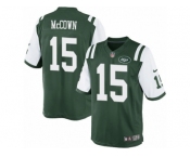 Men's Nike New York Jets #15 Josh McCown Limited Green Team Color NFL Jersey