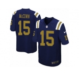 Men's Nike New York Jets #15 Josh McCown Limited Navy Blue Alternate NFL Jersey