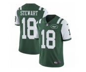 Men's Nike New York Jets #18 ArDarius Stewart Vapor Untouchable Limited Green Team Color NFL Jersey