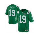 Men's Nike New York Jets #19 Devin Smith Limited Green Rush NFL Jersey