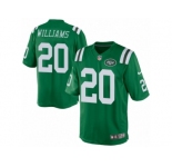 Men's Nike New York Jets #20 Marcus Williams Limited Green Rush NFL Jersey