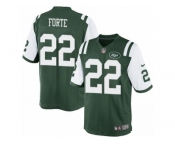 Men's Nike New York Jets #22 Matt Forte Limited Green Team Color NFL Jersey