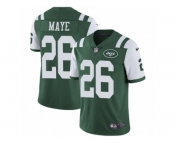 Men's Nike New York Jets #26 Marcus Maye Vapor Untouchable Limited Green Team Color NFL Jersey