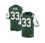 Men's Nike New York Jets #33 Jamal Adams Limited Green Team Color NFL Jersey