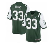 Men's Nike New York Jets #33 Jamal Adams Limited Green Team Color NFL Jersey
