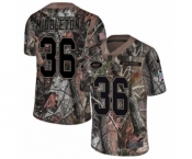 Men's Nike New York Jets #36 Doug Middleton Limited Camo Rush Realtree NFL Jersey