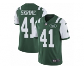 Men's Nike New York Jets #41 Buster Skrine Vapor Untouchable Limited Green Team Color NFL Jersey