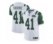 Men's Nike New York Jets #41 Buster Skrine Vapor Untouchable Limited White NFL Jersey