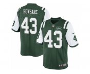 Men's Nike New York Jets #43 Julian Howsare Limited Green Team Color NFL Jersey