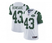 Men's Nike New York Jets #43 Julian Howsare Vapor Untouchable Limited White NFL Jersey