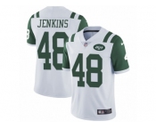Men's Nike New York Jets #48 Jordan Jenkins Vapor Untouchable Limited White NFL Jersey